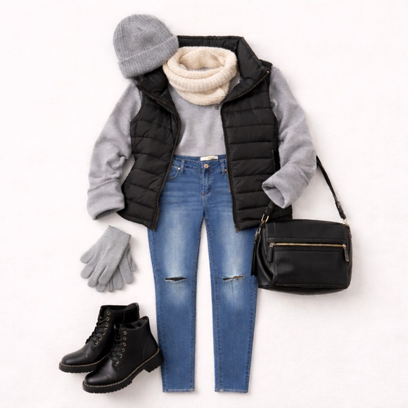 KanCan Distressed Knee Skinny Jeans Medium Wash Stretchy Size 27 / 7 - Picture 10 of 10